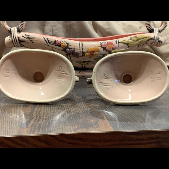 Hull Bowl and Candle Sticks - Picture 6 of 9